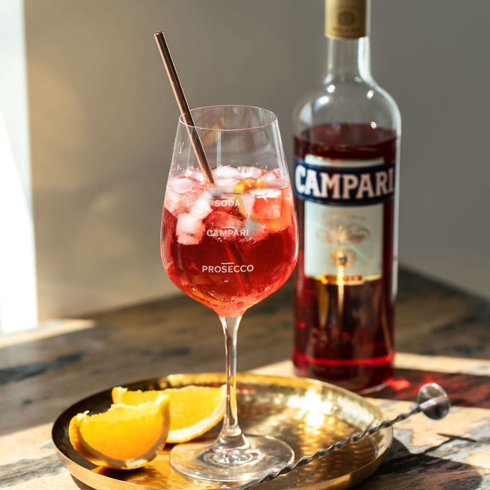 Bicchiere Campari Personalizzato