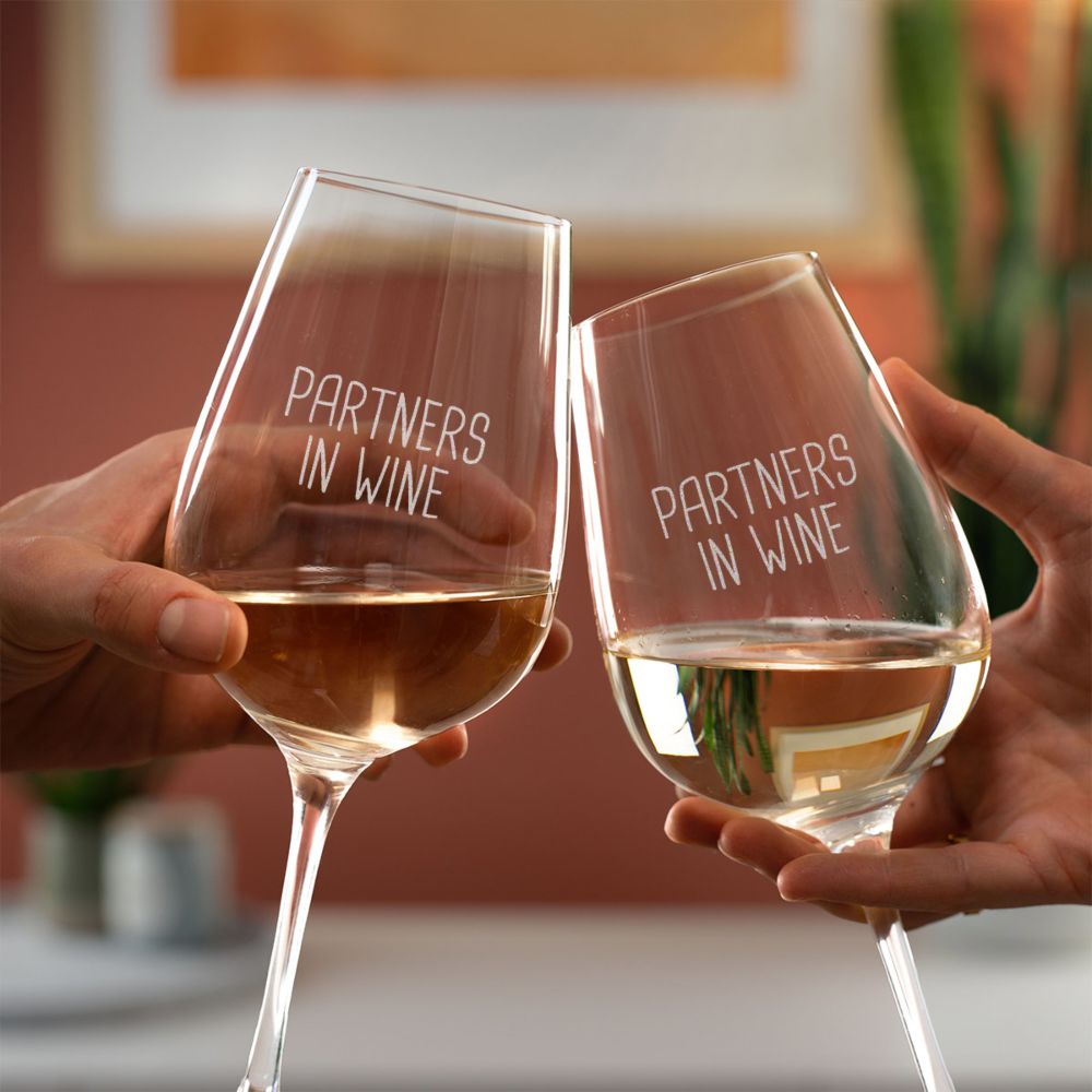 Calice da Vino Personalizzato con Frase