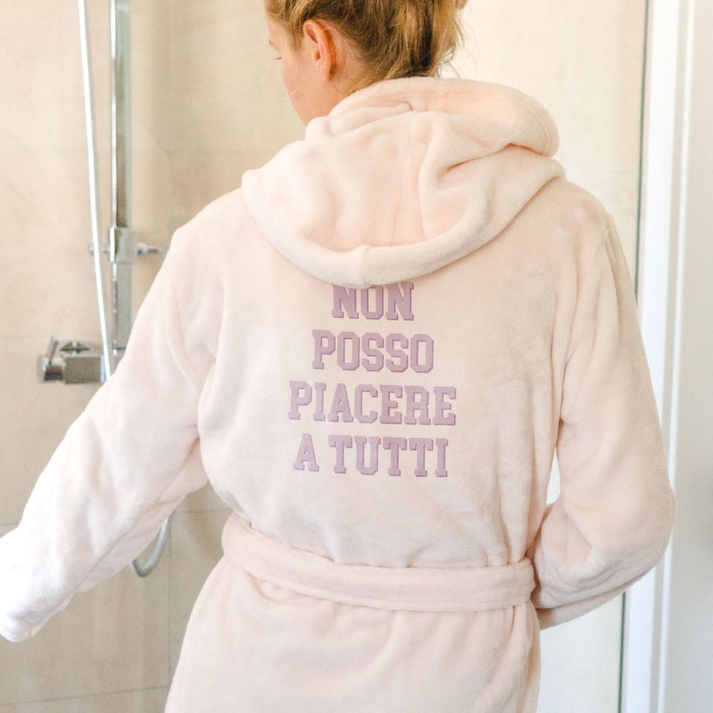Accappatoio Personalizzato in Stile College