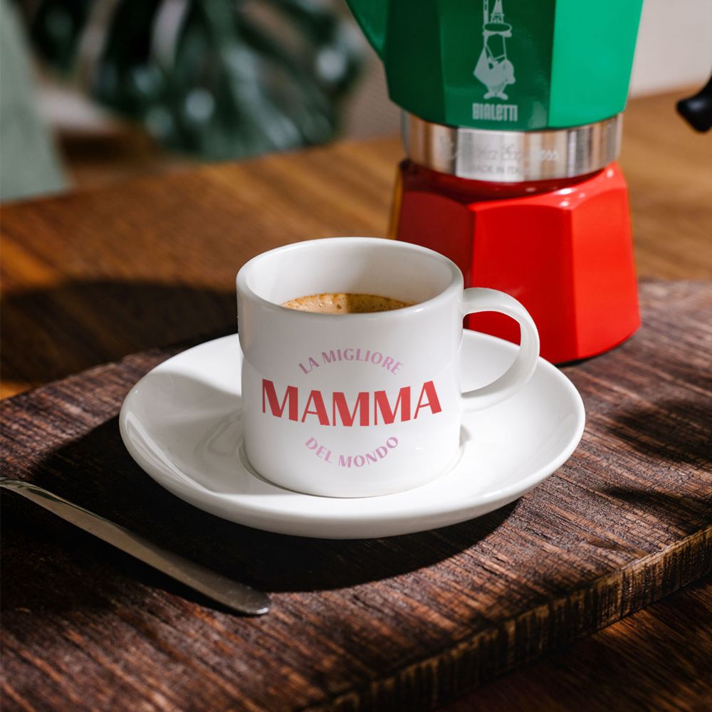 Tazzina da Caffè Personalizzata con Frase