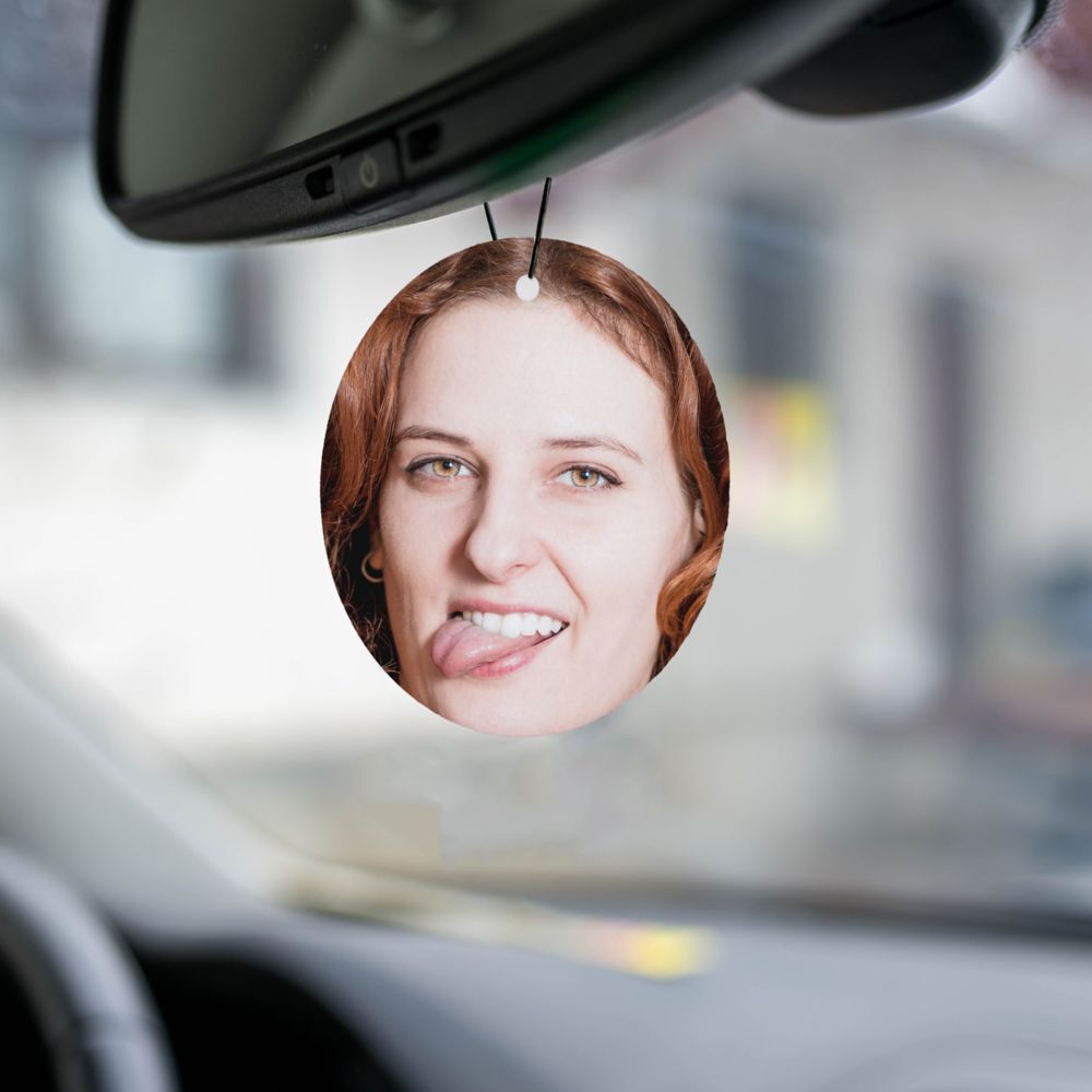 Profumatore Auto Personalizzato con Faccia set da 2