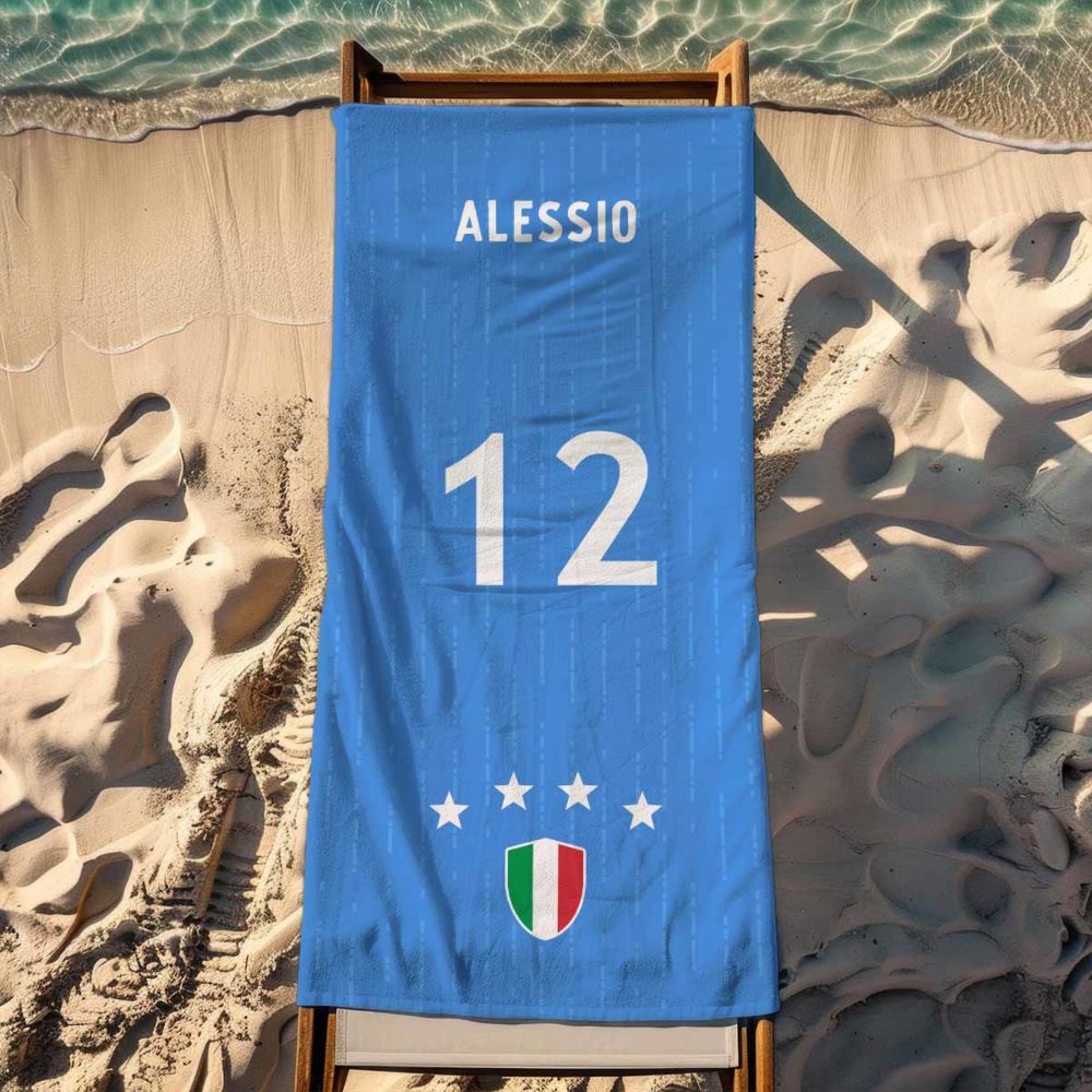 Telo Mare Personalizzato Europei di Calcio