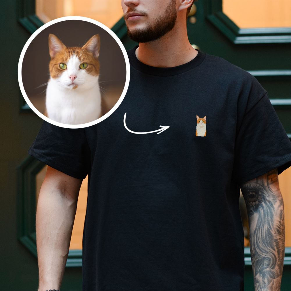 Maglietta Personalizzata con piccola Illustrazione
