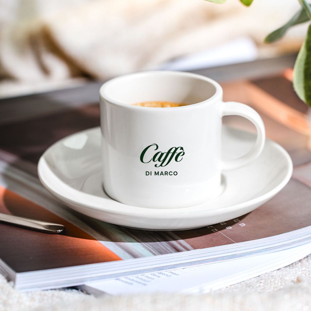 Personalisierbare Espresso Tasse mit Namen