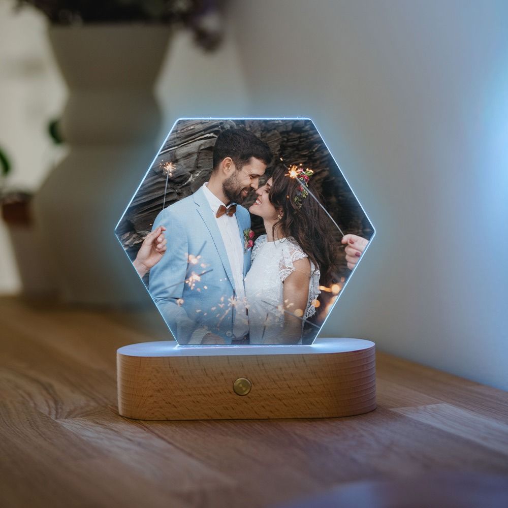 Lampada LED Personalizzata con Foto