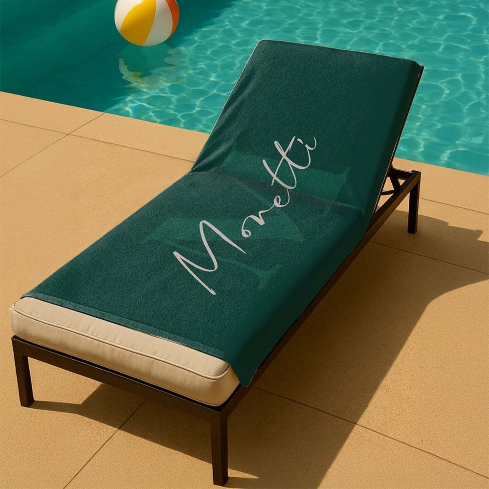 Asciugamano personalizzabile con monogramma