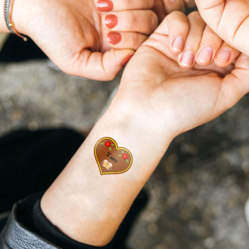 Set di 6 Tatuaggi Personalizzati Oktoberfest