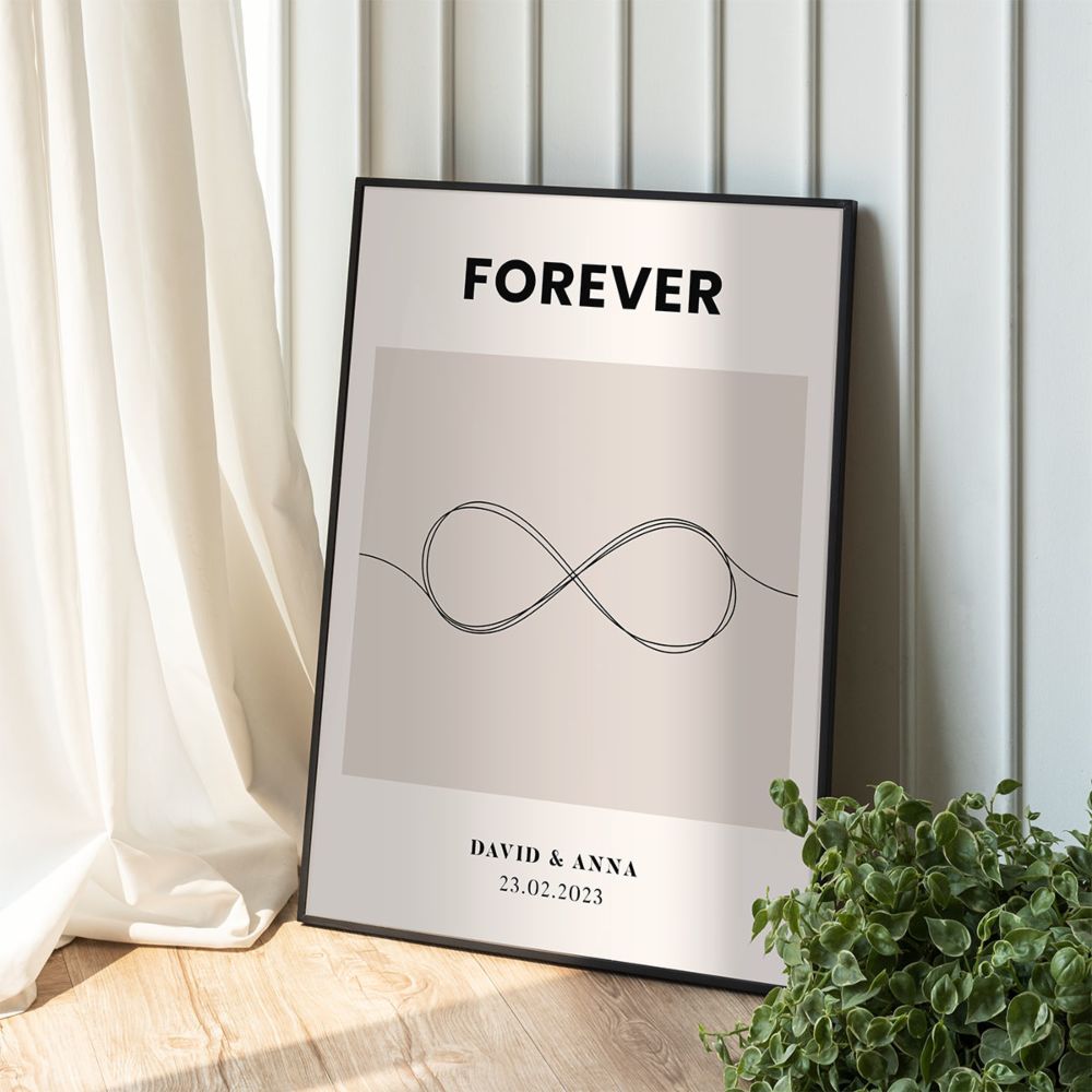 Poster Personalizzato con Simbolo e Testo