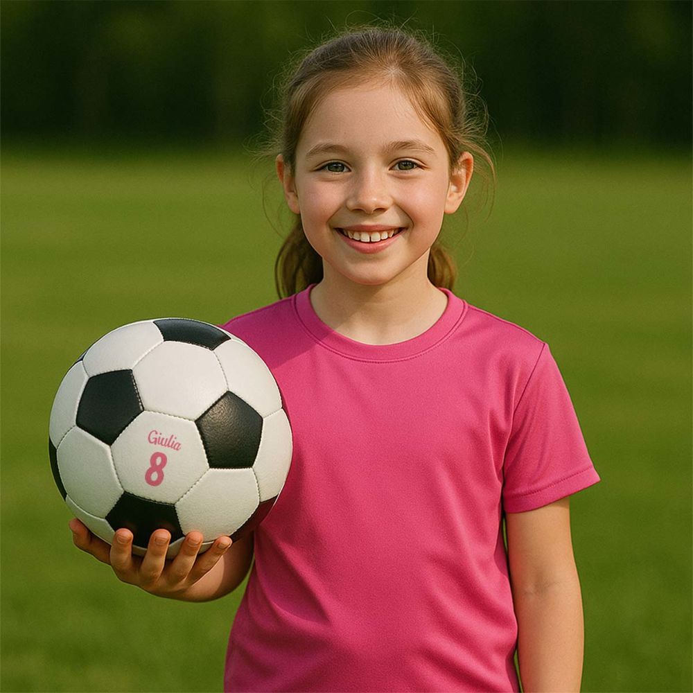 Pallone da Calcio Personalizzabile con Testo e Numero