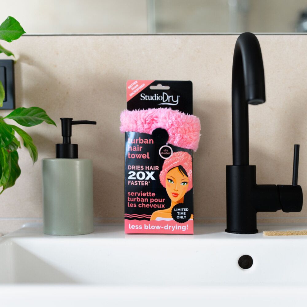 Asciugamano a Turbante per Capelli