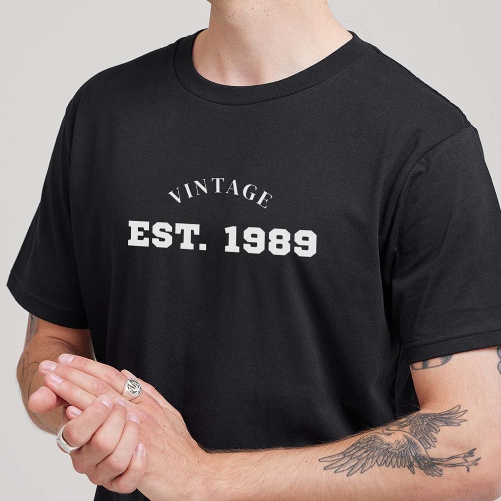 Maglietta Personalizzata Vintage