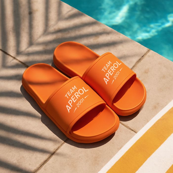 Ciabatte Personalizzate Aperol con Annata