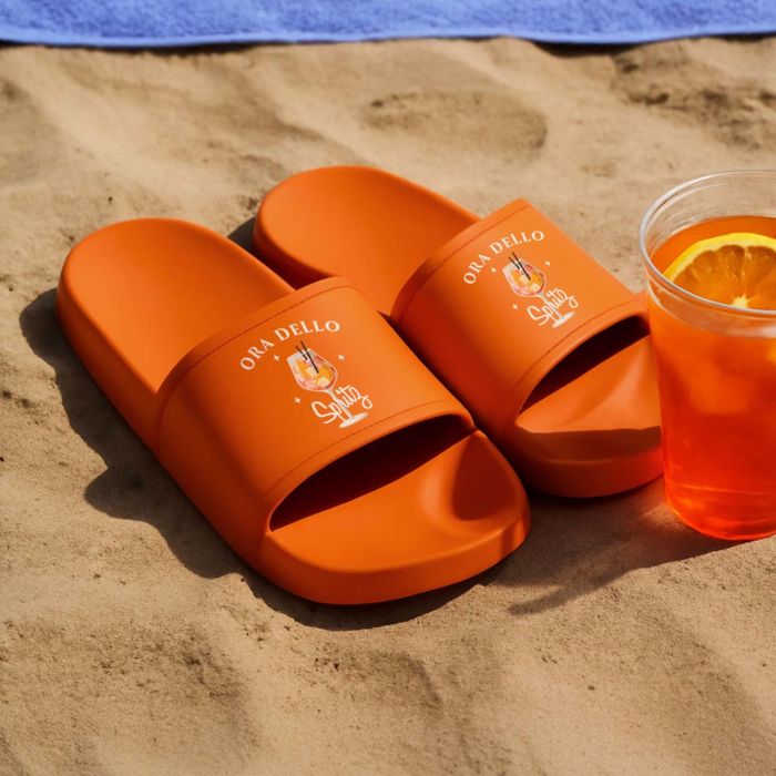 Ciabatte Personalizzate Aperol con Testo