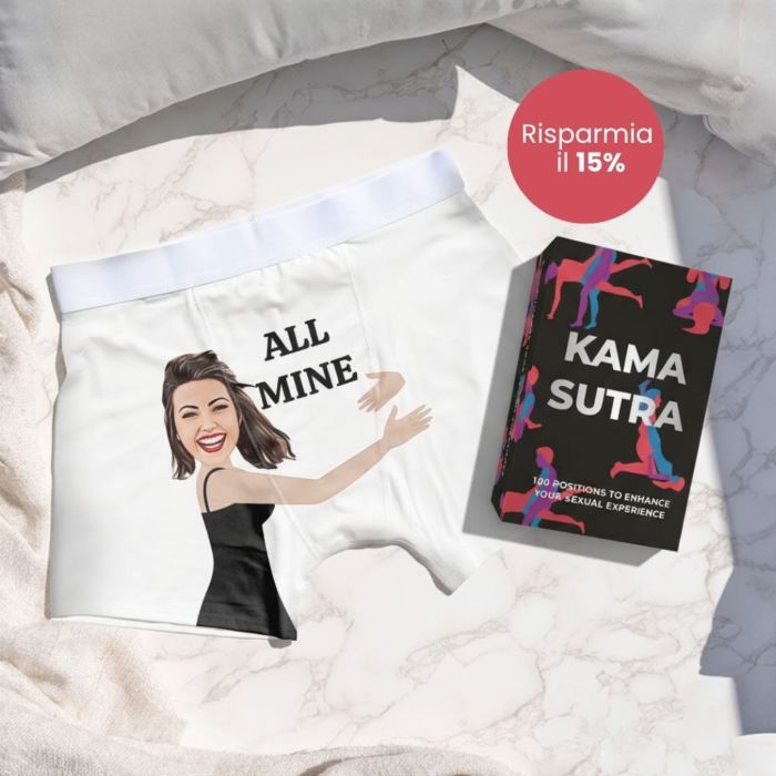 Set regalo Mutande e Carte Kamasutra