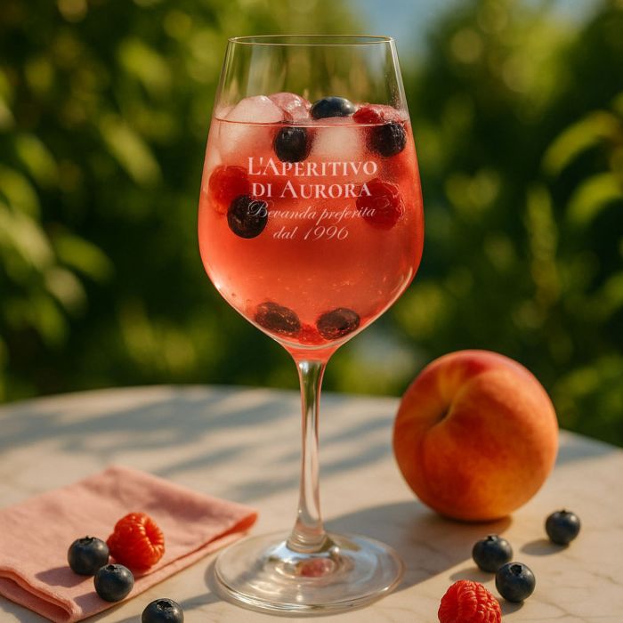 Bicchiere per l’Aperitivo Personalizzato con Nome
