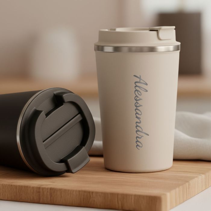 Tazza Personalizzata Termica con Testo