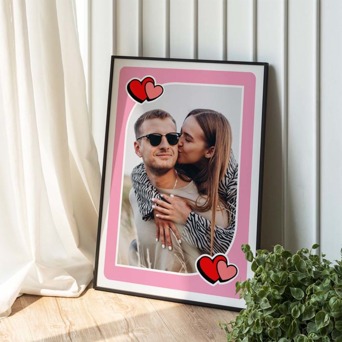 Poster Personalizzato Carta da Gioco con Foto  