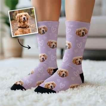 Calzini Personalizzati con Animale Domestico